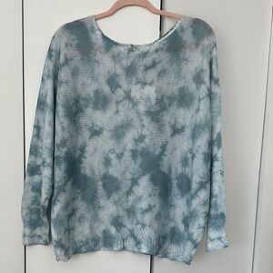 Tie-Dye Long Sleeve Sweater